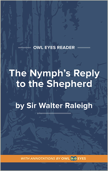 The Nymph's Reply to the Shepherd Cover Image