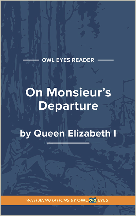 On Monsieur's Departure Cover Image