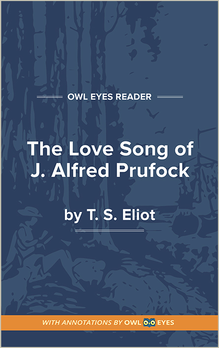 The Love Song of J. Alfred Prufrock Cover Image