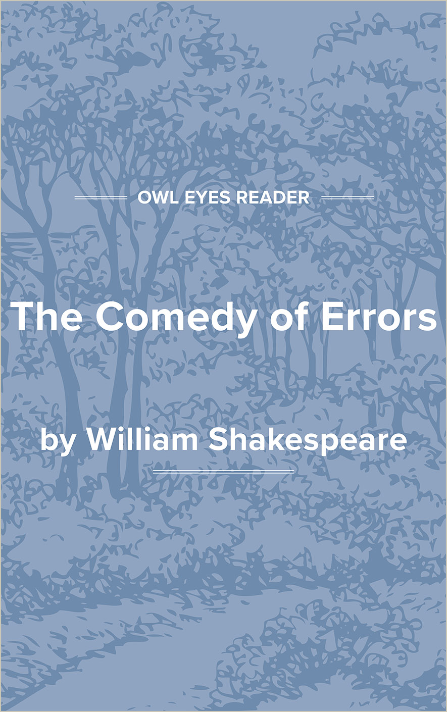 The Comedy of Errors Cover Image