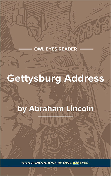 Gettysburg Address Cover Image