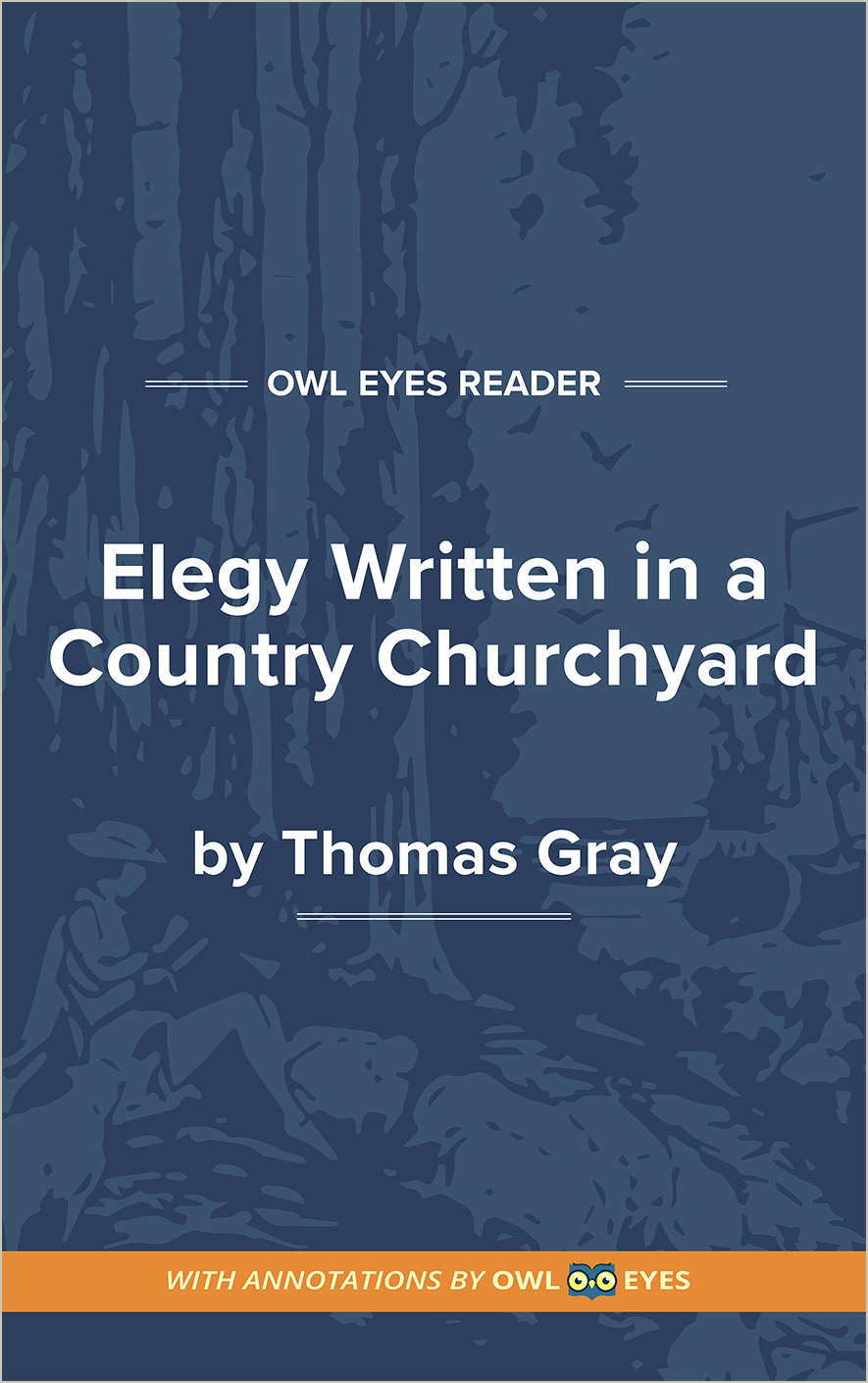 Elegy Written in a Country Churchyard Cover Image