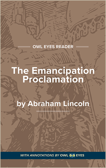 The Emancipation Proclamation Cover Image