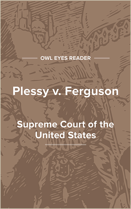 Plessy v. Ferguson Cover Image