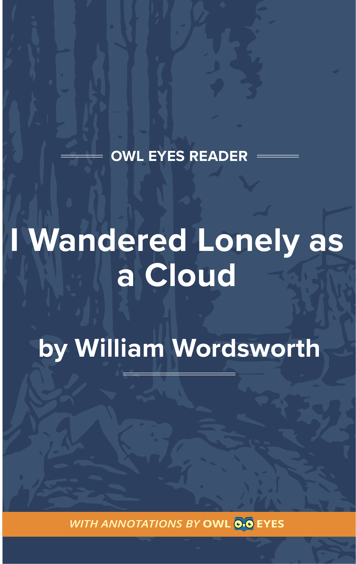 I Wandered Lonely as a Cloud Cover Image