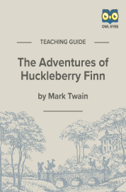 Cover image for The Adventures of Huckleberry Finn Teaching Guide