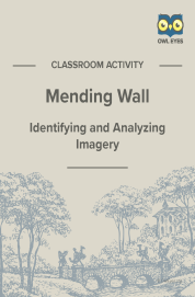 Cover image for Mending Wall Imagery Activity