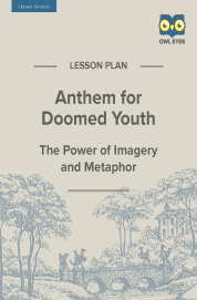 Cover image for Anthem for Doomed Youth Literary Devices Lesson Plan