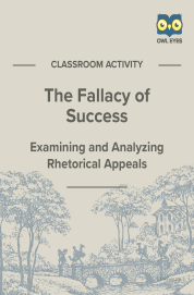 Cover image for The Fallacy of Success Rhetorical Appeals Worksheet