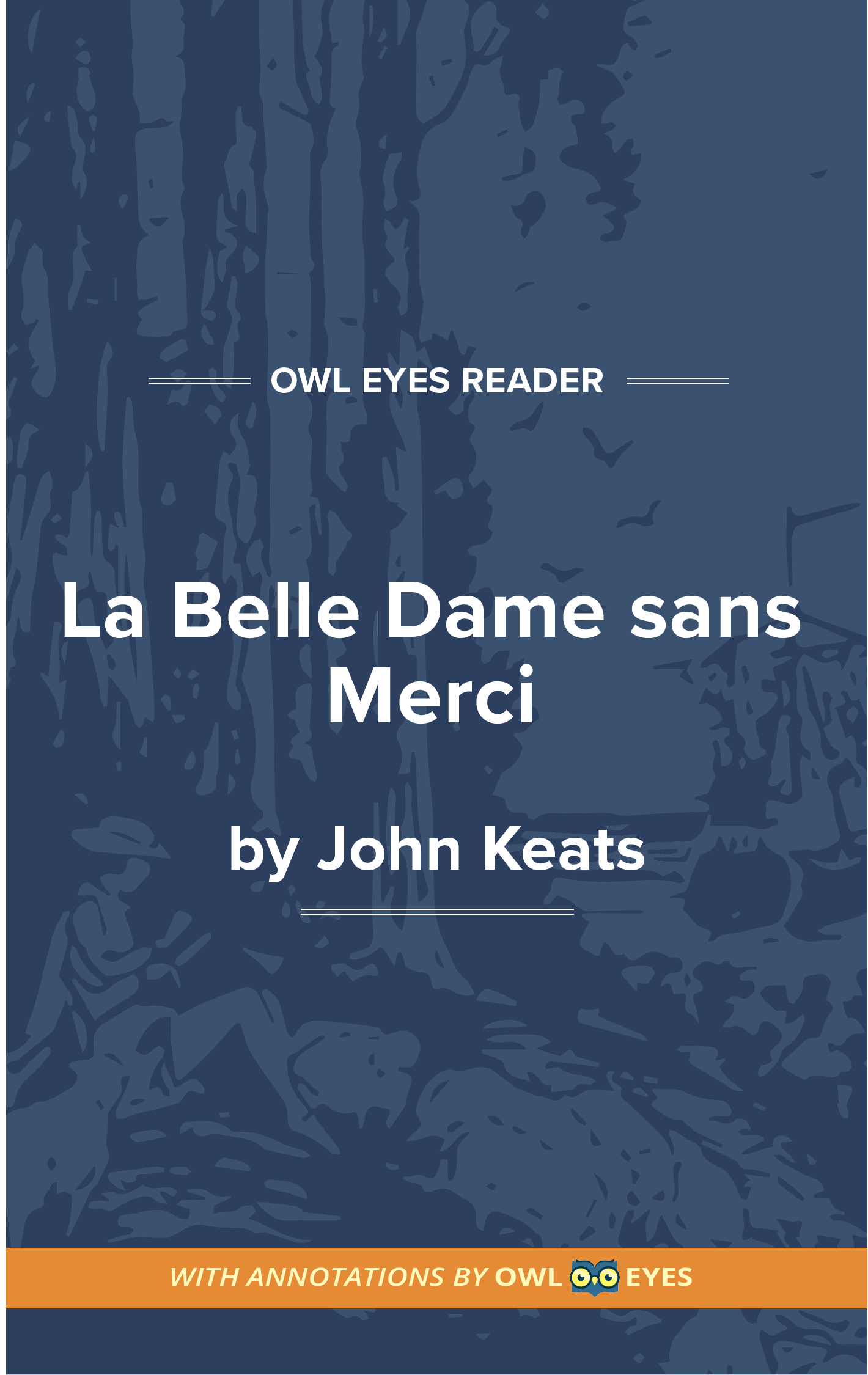 La Belle Dame sans Merci Cover Image