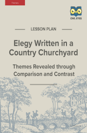 Cover image for Elegy Written in a Country Churchyard Themes Lesson Plan