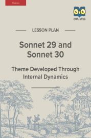 Cover image for Sonnet 29 and Sonnet 30 Themes Lesson Plan