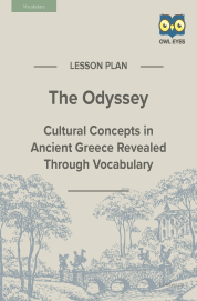 Cover image for The Odyssey Vocabulary Lesson Plan