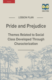 Cover image for Pride and Prejudice Themes Lesson Plan