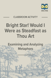 Cover image for Bright Star! Metaphor Activity