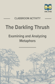 Cover image for The Darkling Thrush Metaphor Activity