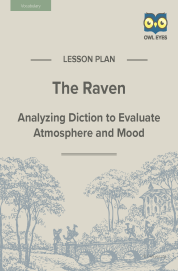 Cover image for The Raven Vocabulary Lesson Plan