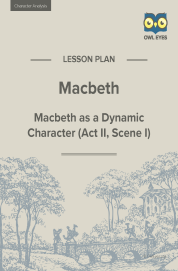 Cover image for Macbeth Character Analysis Lesson Plan